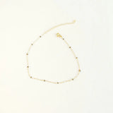 Enamel Bead Anklet Bracelet for Women