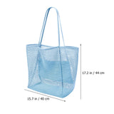 Large Beach Mesh Tote Toy Organizer Shoulder Bag