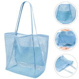 Large Beach Mesh Tote Toy Organizer Shoulder Bag