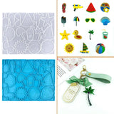 Beach Series Silicone Keychain Mold for DIY Decoration
