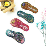 DIY Crafts Making Silicone Beach Slipper Mold