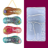 DIY Crafts Making Silicone Beach Slipper Mold