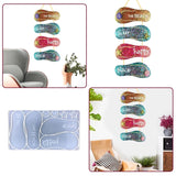 DIY Crafts Making Silicone Beach Slipper Mold