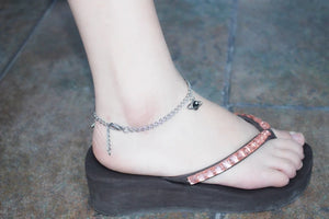 Moon Anklet Friendship Anklet Bracelets Foot Jewelry Chain Barefoot