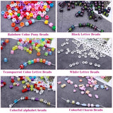 Friendship Bracelet Making Kit with Beads, Letters, Charms