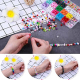 Friendship Bracelet Making Kit with Beads, Letters, Charms
