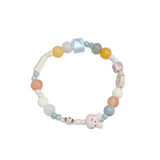 Smiley Ceramic Bead Bracelet Sweet Fresh Summer Star Bracelet