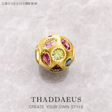 Colorful Stones 925 Silver European DIY Jewelry Accesorie