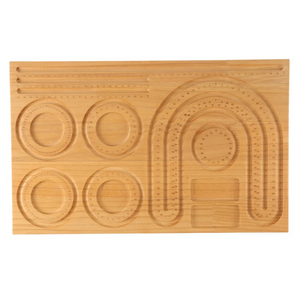 Bead Plate Tray DIY Craft Tool for Bracelets, Necklaces 18X11In(B)