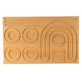 Bead Plate Tray DIY Craft Tool for Bracelets, Necklaces 18X11In(B)