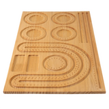 Bead Plate Tray DIY Craft Tool for Bracelets, Necklaces 18X11In(B)