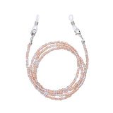 Colorful Bead Face Mask Lanyard Holder