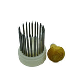 Diamond Bead Grain Tools Kit with Wooden Handle