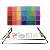 Bead Loom Kit Bracelet Making Supplies DIY Craft Starter
