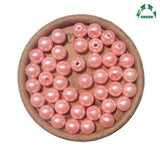 Pink Pearl Beads 6mm-30mm A75 Acrylic abs Pearls Beads
