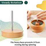 Wooden Bead Spinner Bowl, 2 Beading Needles, 3000 Seed Beads