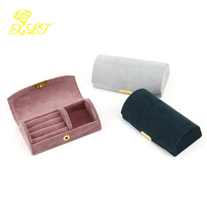 Velvet Ring Box Travel Portable Jewelry Storage Bag