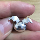 925 Silver Bat Demon Charm Bead European Jewelry