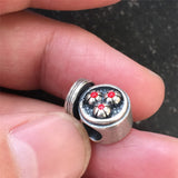 925 Sterling Silver Bun Charm Bead European Jewelry