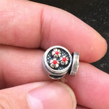 925 Sterling Silver Bun Charm Bead European Jewelry