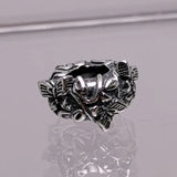 925 Sterling Silver Butterflies Stopper Spacer Charm Bead