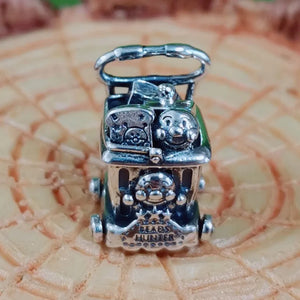 925 Sterling Silver Cartoon Charm Bead for European Jewelry