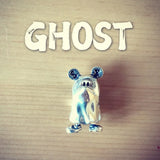 925 Sterling Silver Ghost Charm Bead European Jewelry