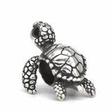 925 Silver Turtle Charm Bead Bracelet Jewelry