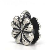 925 Sterling Silver Lucky Clover Lock European Jewelry