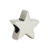 925 Silver Star Charm Bead for European Bracelets