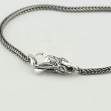 925 Silver Tulip Lock Clasp European Jewelry