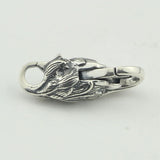 925 Silver Tulip Lock Clasp European Jewelry