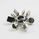 925 Silver Toast Charm Bead European Jewelry