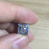 925 Sterling Silver Bear Christmas Charm Bead for European Bracelet