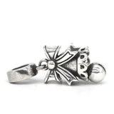 925 Silver Christmas Bell Pendant Charm - Fits European Bracelet