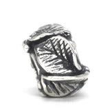 925 Silver Leaf-fall Charm Bead for European Bracelet
