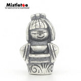 925 Silver Tibetan Buddha Charm Bead for DGA Troll & Pan Bracelet