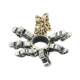 925 Sterling Silver Butterfly Spacer Charm Bead for Bracelet