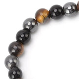 Men's Beaded Natural Stone Bracelet