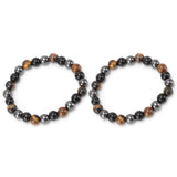 Men's Beaded Natural Stone Bracelet