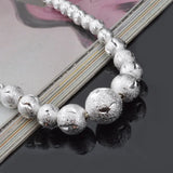 Buddha Beaded Bracelet for Women Silver Jewelry