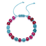Bohemia Beaded Bracelet Hand Knitting Collage Natural Stone Earrings