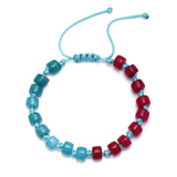 Bohemia Beaded Bracelet Hand Knitting Collage Natural Stone Earrings