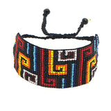 Hand-woven Beaded Bracelet Retro Style Unisex Bohemia Adjustable