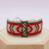 Adjustable Hand Woven Beaded Bracelet Bohemia Unisex