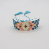 Adjustable Handwoven Rice Ball Bracelet