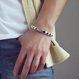 Men's Beaded Bracelet Passepartout Hand-woven Jewelry