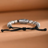 Men's Beaded Bracelet Passepartout Hand-woven Jewelry