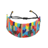 Bohemia Beaded Bracelet Adjustable Hand-woven Unisex