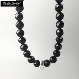925 Silver Beaded Necklace Stone Charm Carrier